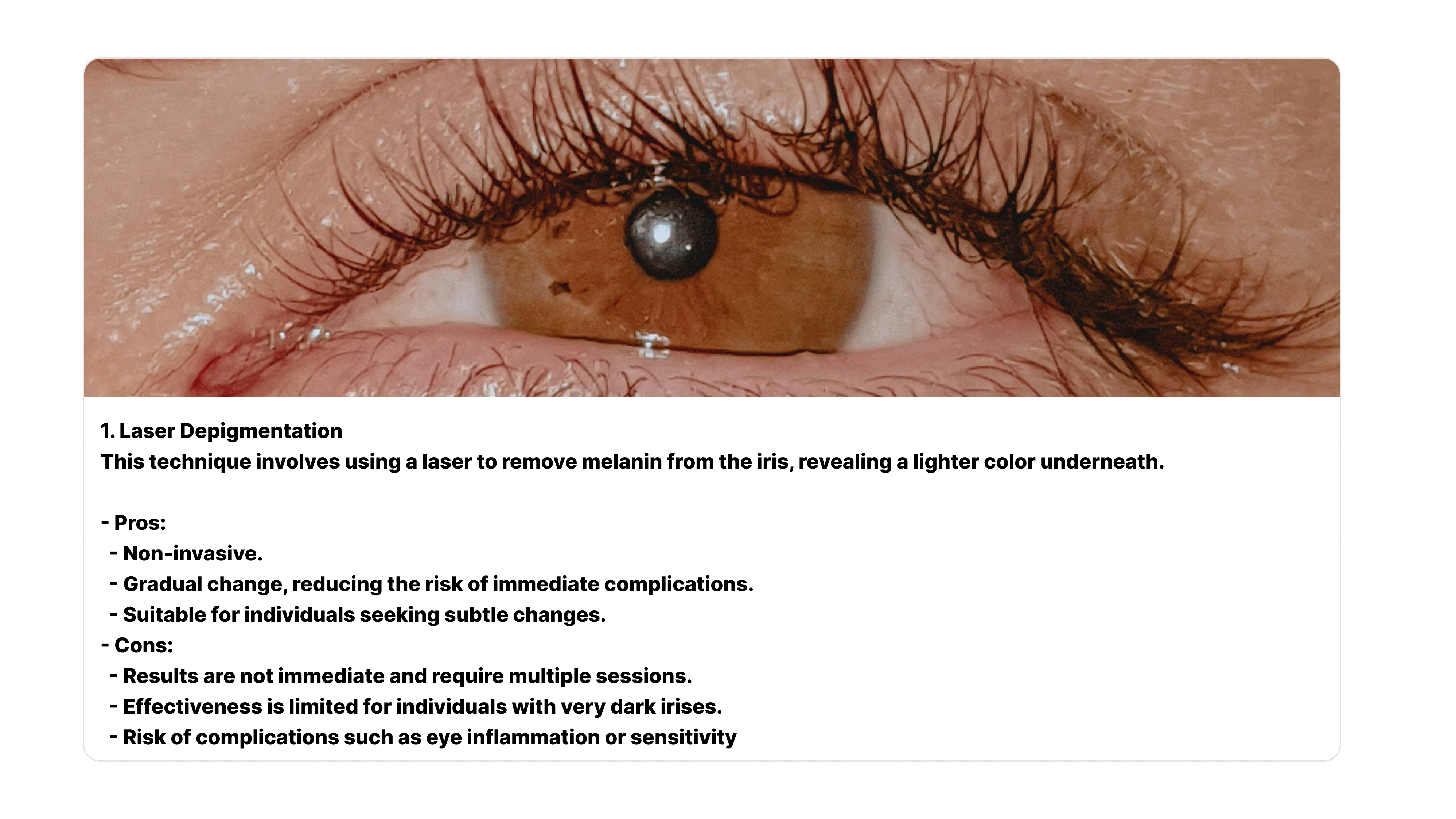 Laser Depigmentation