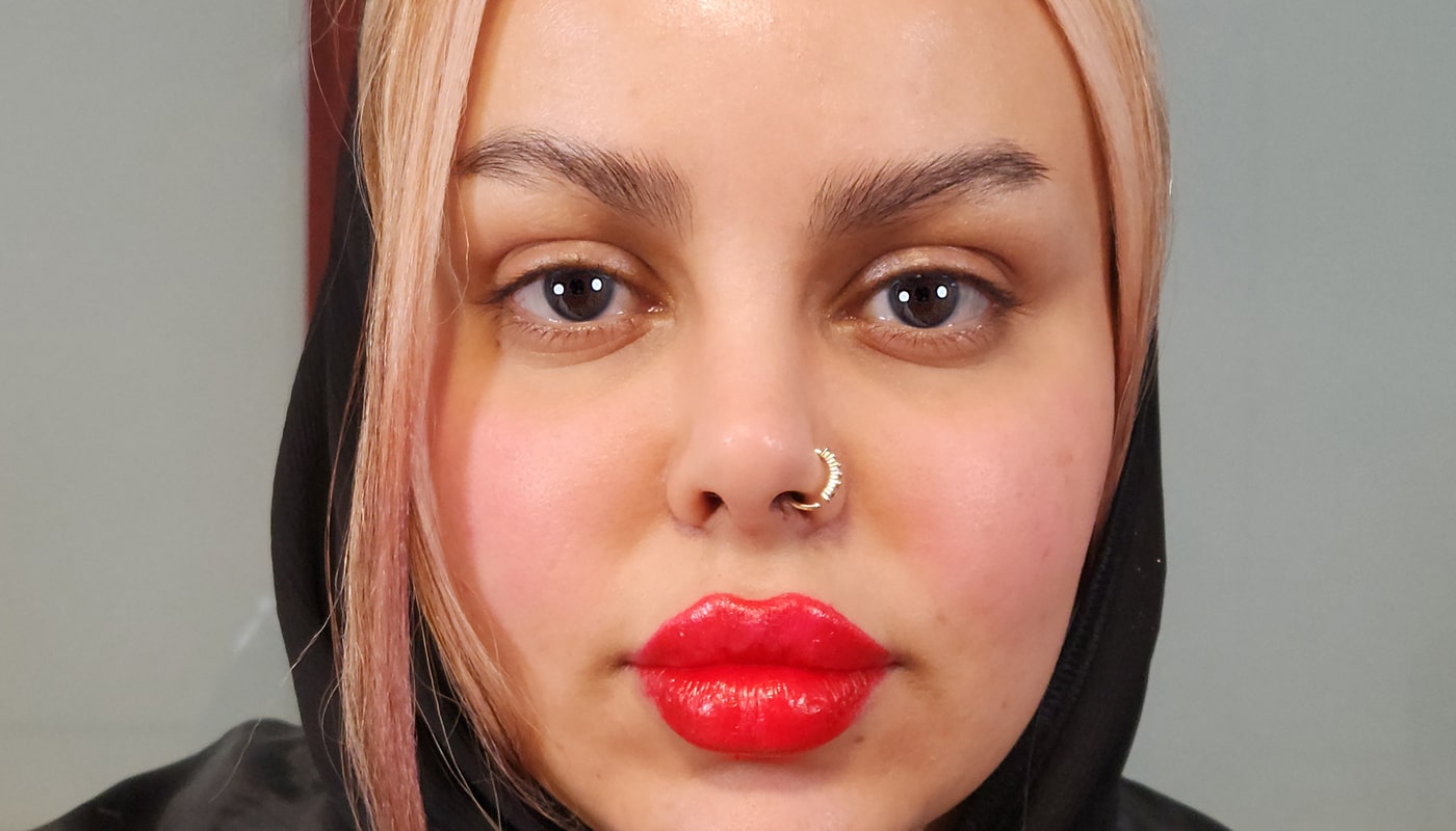 Eye Color Change before