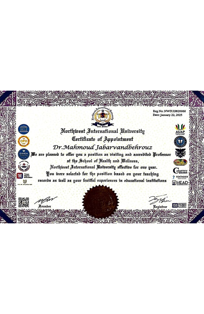 الشهادات الأكاديمية والطبية