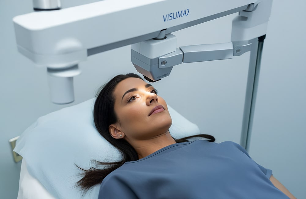 What are the alternatives to eye color implant surgery?