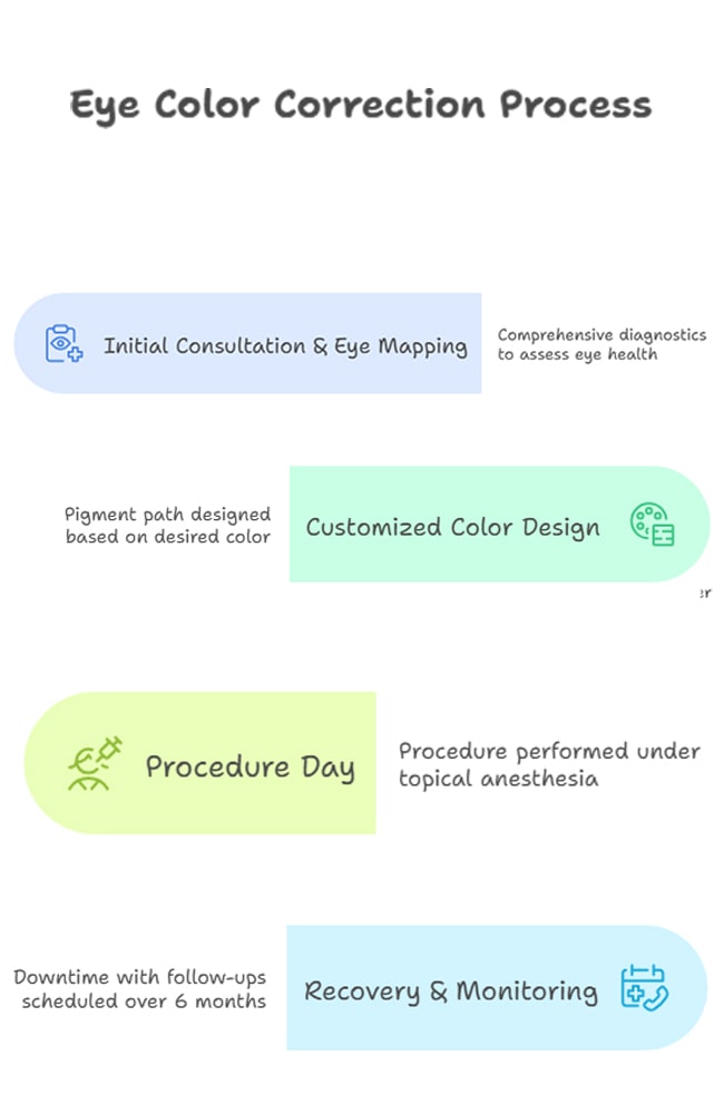 Comparison Table Eye Color Change .
