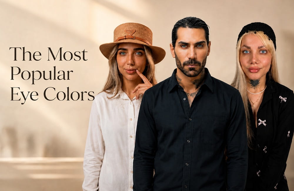 The Most Popular Eye Colors