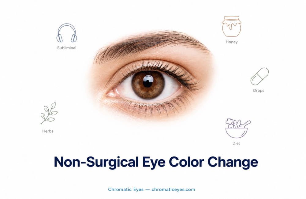 Non-Surgical Eye Color Change